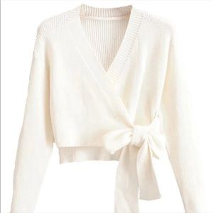 Goodnight Macaroon Wrap Sweater